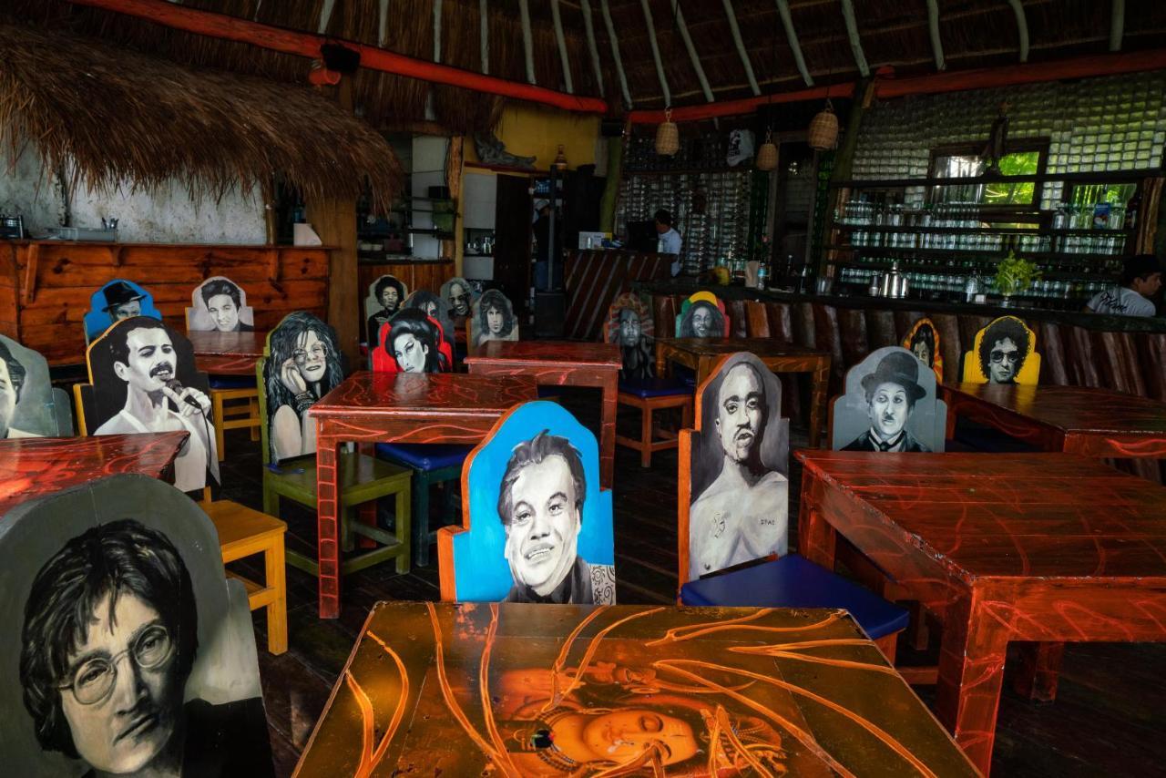 Cabanas La Eufemia Tulum Pueblo Buitenkant foto