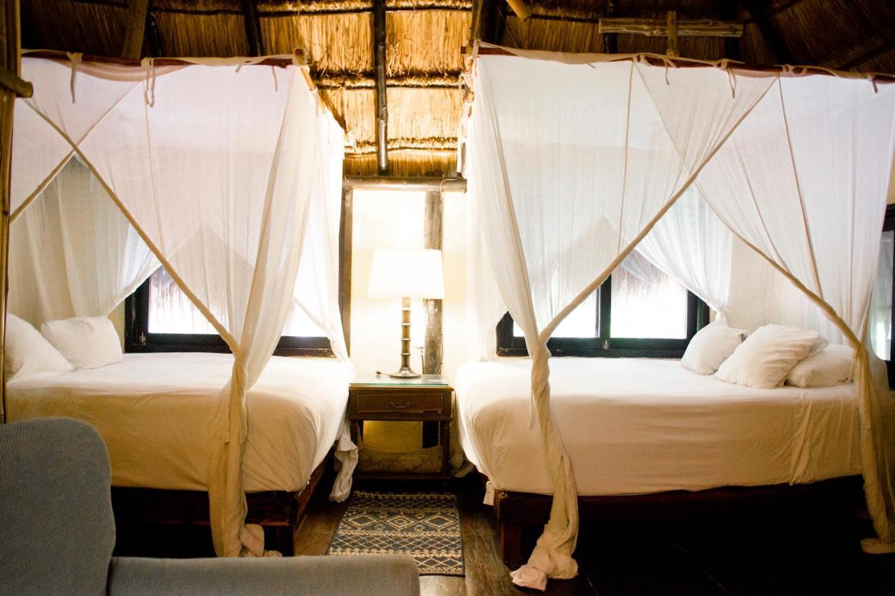 Cabanas La Eufemia Tulum Pueblo Buitenkant foto